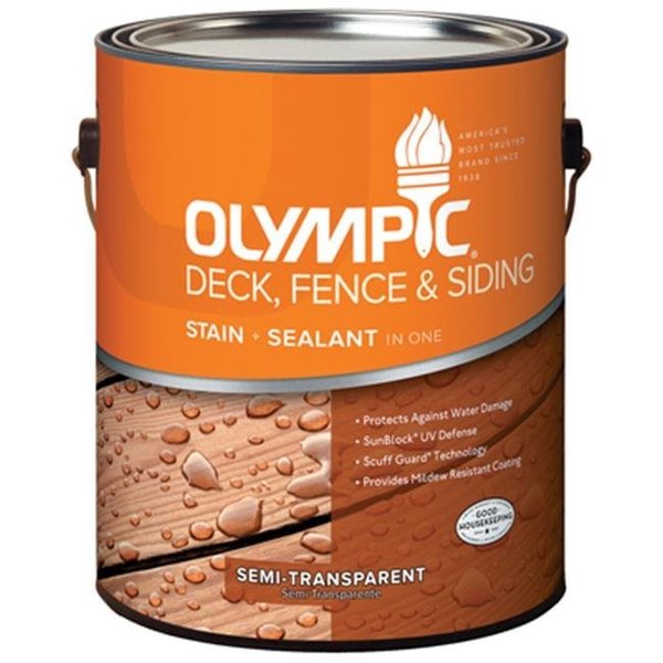 Olympic Olympic 58800A-01 Gallon Neutral Tint Base; Olympic Deck; Fence & Siding Stain 115726